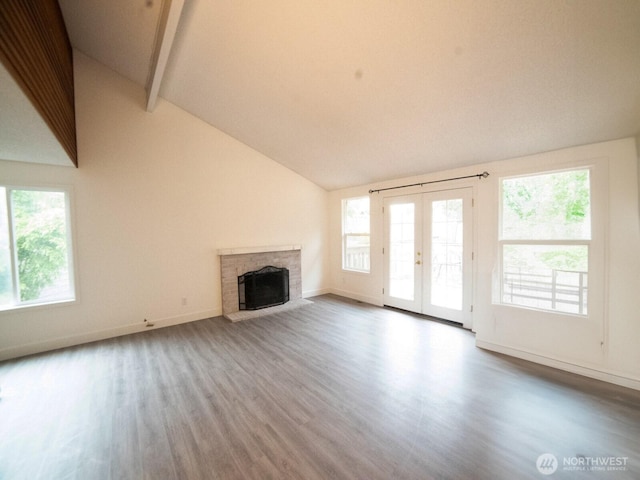 2840 SW 342nd St, Federal Way, WA 98023 - unfurnished living room with wood finished floors and plenty of natural light