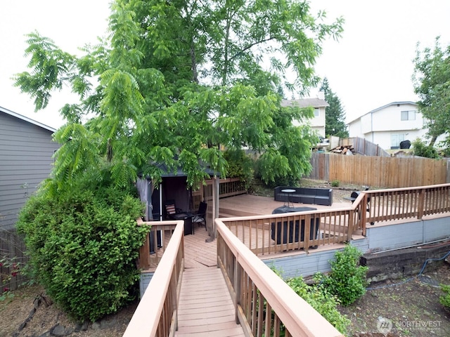 2840 SW 342nd St, Federal Way, WA 98023 - view of wooden terrace
