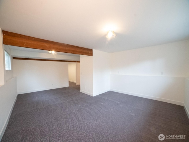 2840 SW 342nd St, Federal Way, WA 98023 - finished below grade area with dark colored carpet and baseboards