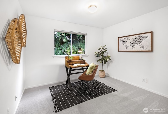 10820 NE 144th Ct, Kirkland, WA 98034 - carpeted office featuring baseboards