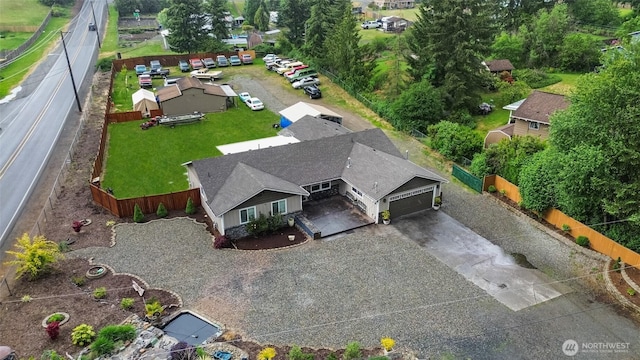 3001 163rd St E, Tacoma, WA 98446 - aerial view of property and surrounding area