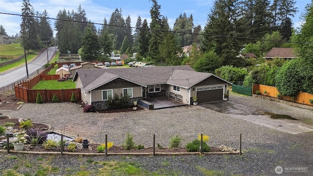 3001 163rd St E, Tacoma, WA 98446 - view from above of property