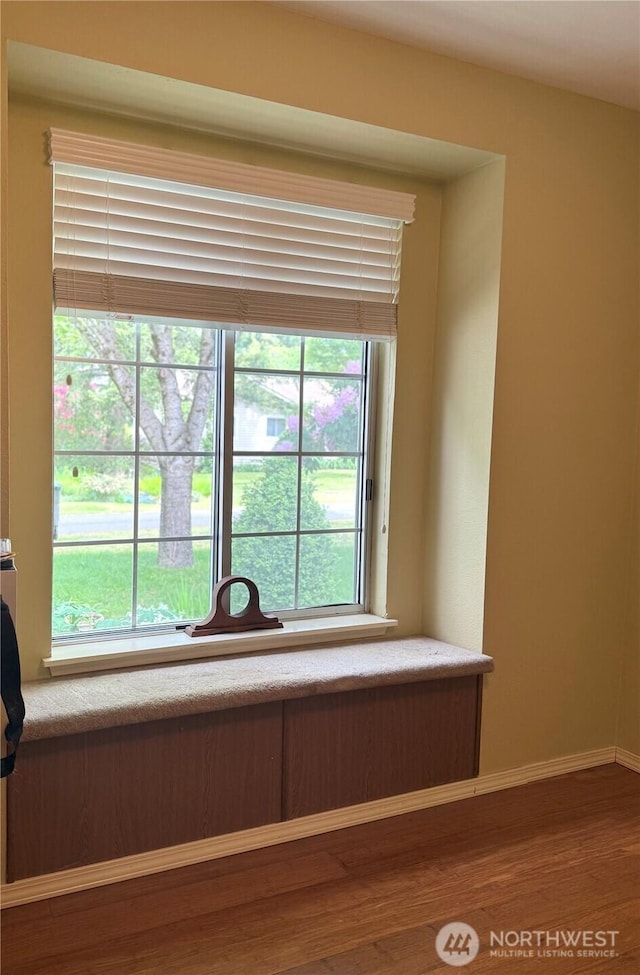 21849 SE 266th Pl, Maple Valley, WA 98038 - detailed view of wood finished floors and baseboards