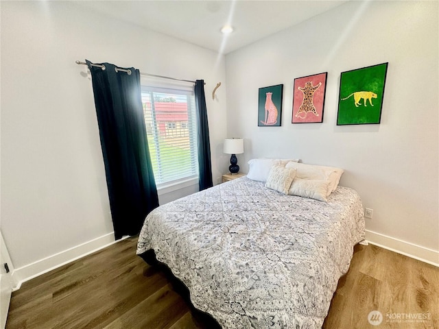 31 Apple Meadow Dr, Tonasket, WA 98855 - bedroom featuring baseboards and dark wood-style flooring