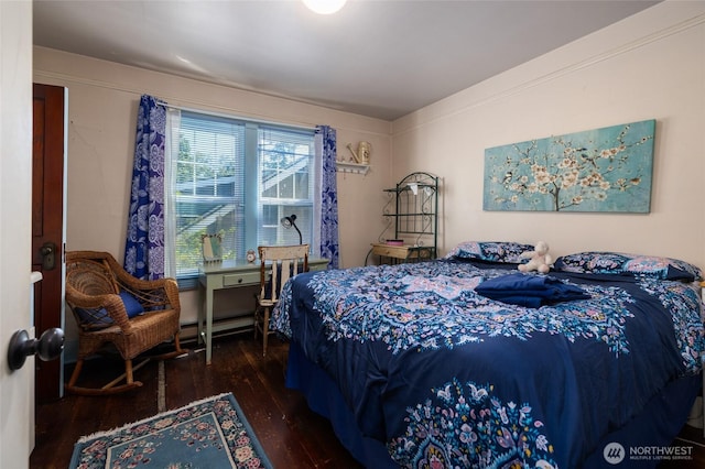 214 N 4th St, Mount Vernon, WA 98273 - bedroom featuring wood-type flooring