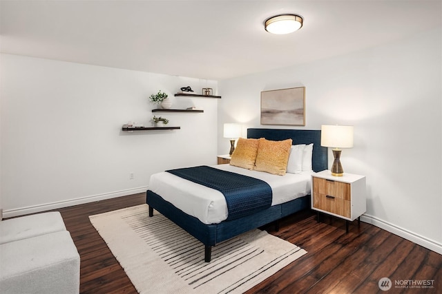16929 Inglewood Rd NE Unit C206, Kenmore, WA 98028 - bedroom with baseboards and wood finished floors