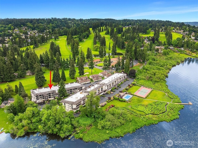 16929 Inglewood Rd NE Unit C206, Kenmore, WA 98028 - aerial view of a large body of water