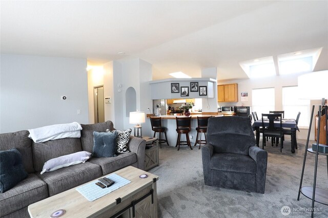 1427 100th St SW Unit 57, Everett, WA 98204 - living room with light carpet