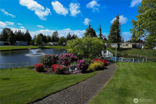 1427 100th St SW Unit 57, Everett, WA 98204 - view of yard with a water view