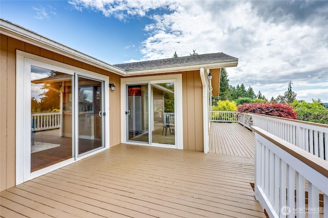 view of deck