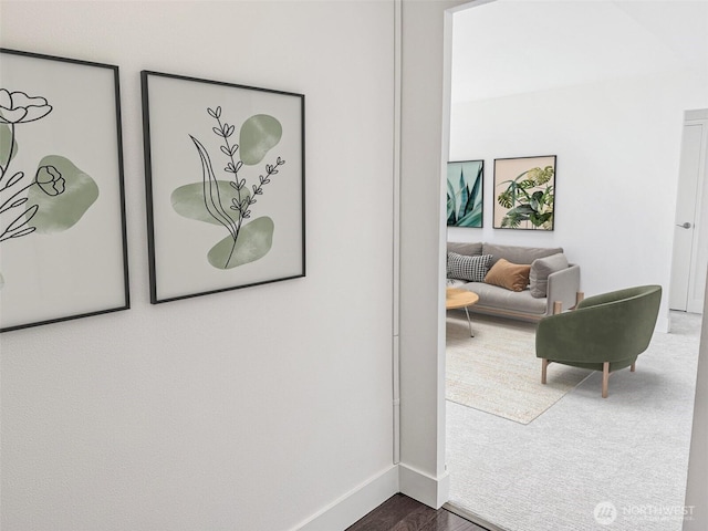 1105 Spring St Unit 904, Seattle, WA 98104 - detailed view of baseboards and wood finished floors
