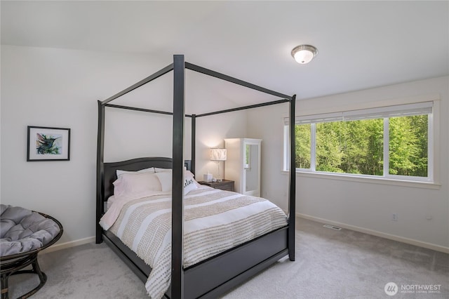 5215 E Lake Bosworth Dr, Snohomish, WA 98290 - bedroom featuring light colored carpet and baseboards