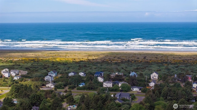 257 Point Brown Ave SW, Ocean Shores, WA 98569 - aerial view of property and surrounding area with extended coastline