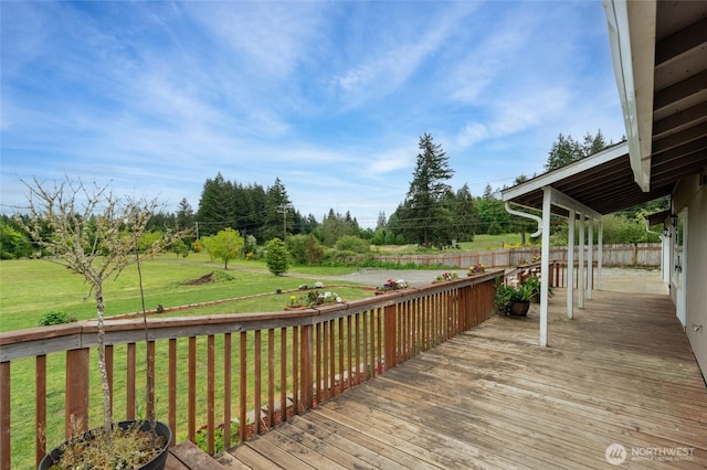 10101 Case Rd SW, Olympia, WA 98512 - view of deck