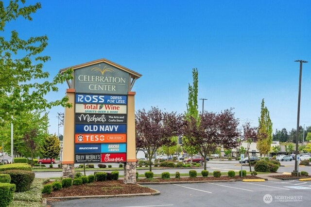 exterior view of a parking lot