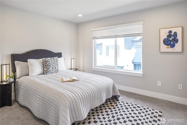 825 238th Pl SE Unit D, Bothell, WA 98021 - bedroom with carpet, baseboards, and recessed lighting