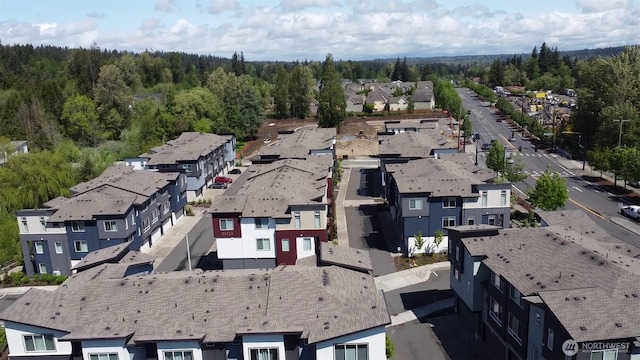 825 238th Pl SE Unit D, Bothell, WA 98021 - aerial view of residential area with a heavily wooded area