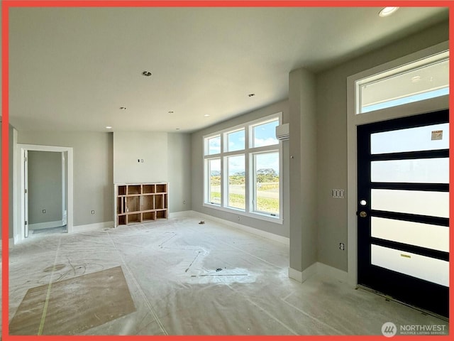 455 N Portal Loop SW, Ocean Shores, WA 98569 - entrance foyer featuring baseboards and recessed lighting