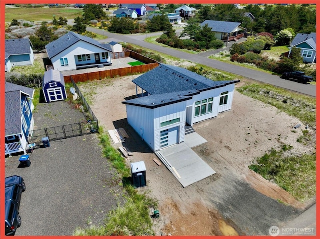 455 N Portal Loop SW, Ocean Shores, WA 98569 - aerial perspective of suburban area