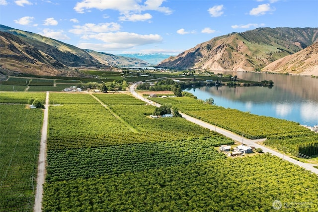 21500 US-97, Orondo, WA 98843 - view of property's community featuring a water and mountain view and agricultural plots