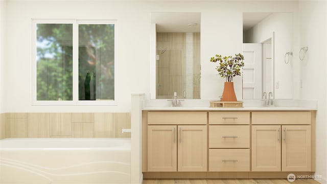 17919 139th Pl E, Puyallup, WA 98374 - full bath featuring a bath and double vanity