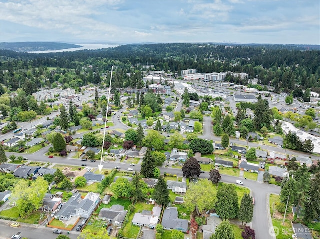 5705 241st St SW, Mountlake Terrace, WA 98043 - view of property location with a forest and nearby suburban area