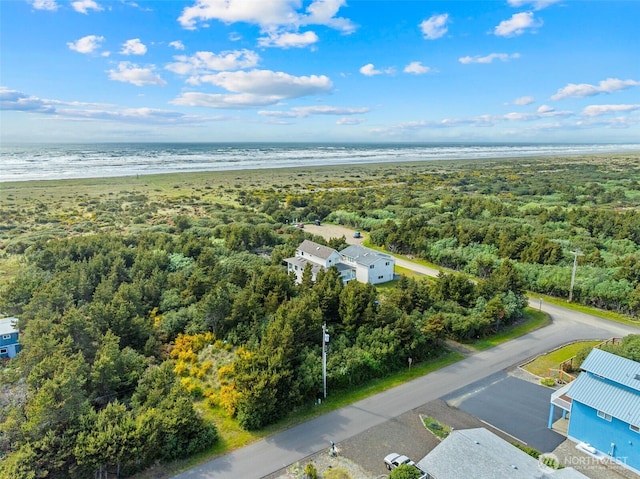 703 S Sand Dune Ave SW, Ocean Shores, WA 98569 - drone / aerial view of a large body of water and a forest