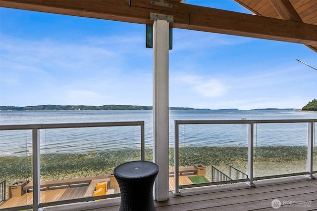 8116 Naketa Beach Walk, Mukilteo, WA 98275 - balcony with a water view