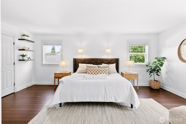 1014 Cherry Ave NE, Bainbridge Island, WA 98110 - bedroom featuring wood finished floors and baseboards
