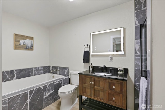 16015 Lange Rd, Mount Vernon, WA 98273 - full bath featuring a bath, toilet, and vanity