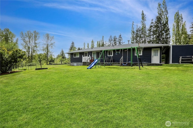 16015 Lange Rd, Mount Vernon, WA 98273 - view of front of property with a front yard