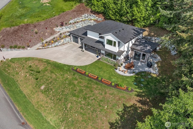 1048 Malvern Hills Dr, Camano Island, WA 98282 - aerial view of property and surrounding area