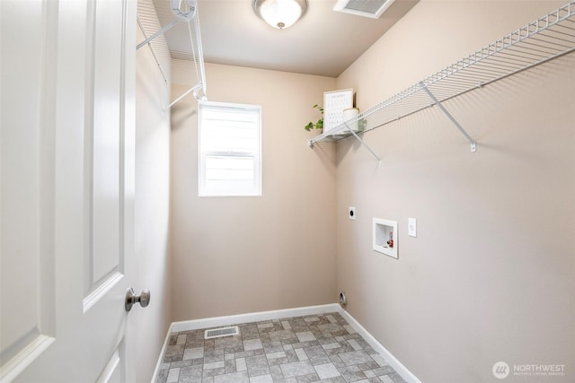 7628 Kodiak Ave NE, Lacey, WA 98516 - laundry area with hookup for a washing machine and hookup for an electric dryer