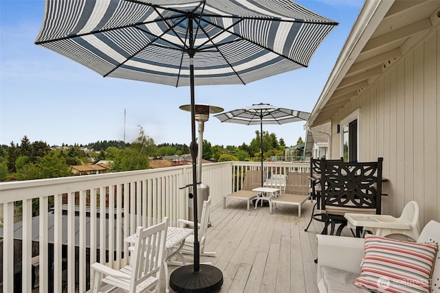 4019 N Vassault St, Tacoma, WA 98407 - view of wooden deck