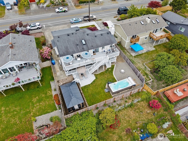 4019 N Vassault St, Tacoma, WA 98407 - drone / aerial view