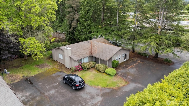 13849 SE 10th St, Bellevue, WA 98005 - aerial view of property and surrounding area