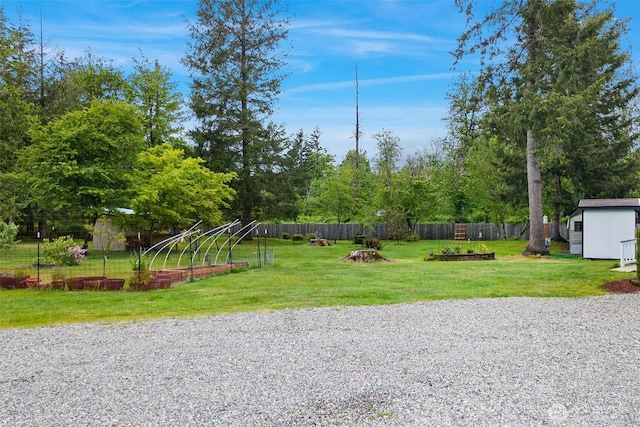 25420 354th Ave SE, Ravensdale, WA 98051 - view of yard with a vegetable garden