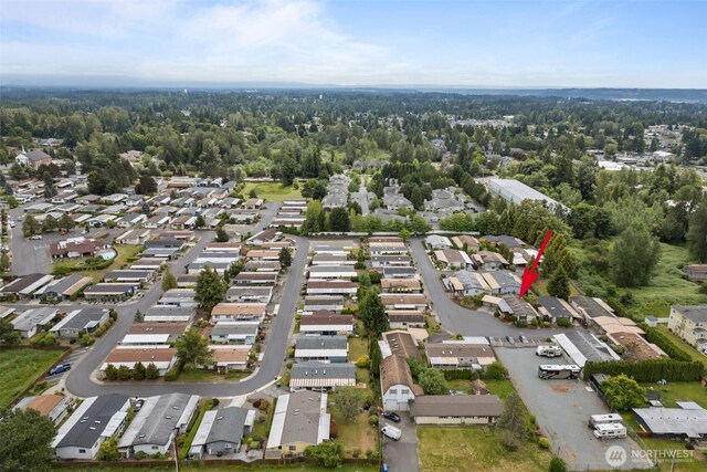 11436SE 208th St Unit 180, Kent, WA 98031 - aerial perspective of suburban area
