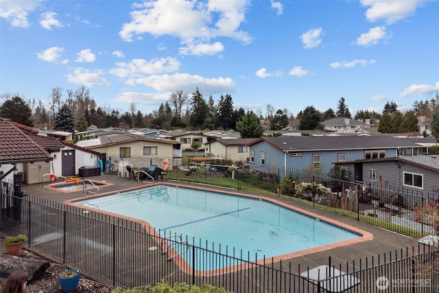 11436SE 208th St Unit 188, Kent, WA 98031 - view of swimming pool featuring a residential view and a patio
