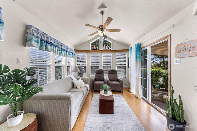 7704 Birch Bay Dr Unit 2805, Blaine, WA 98230 - sunroom featuring vaulted ceiling