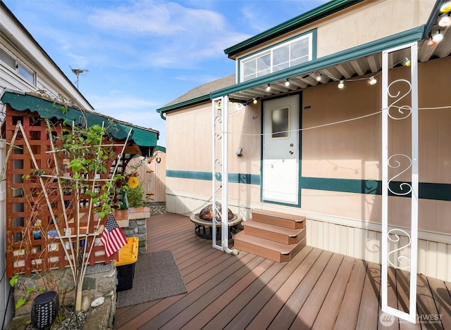 7704 Birch Bay Dr Unit 2805, Blaine, WA 98230 - deck with entry steps