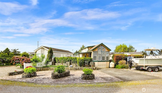 7704 Birch Bay Dr Unit 2805, Blaine, WA 98230 - manufactured / mobile home with a fire pit