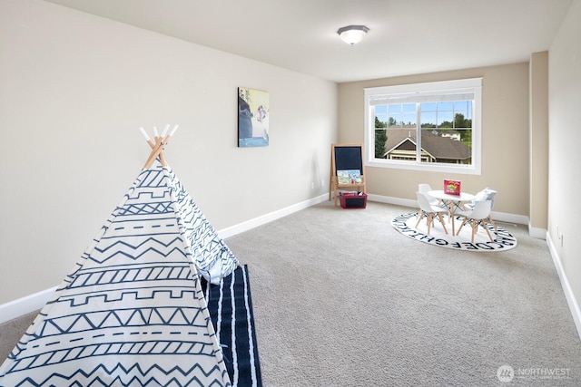 21515 26th St E, Lake Tapps, WA 98391 - game room with carpet and baseboards