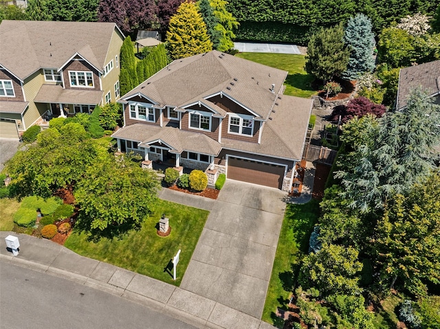 21515 26th St E, Lake Tapps, WA 98391 - aerial view of property and surrounding area