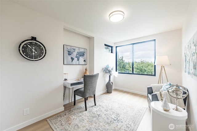 1019 Sturgus Ave S Unit A, Seattle, WA 98144 - office with light wood finished floors and baseboards