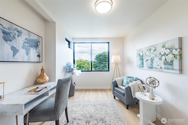1019 Sturgus Ave S Unit A, Seattle, WA 98144 - home office featuring wood finished floors and baseboards