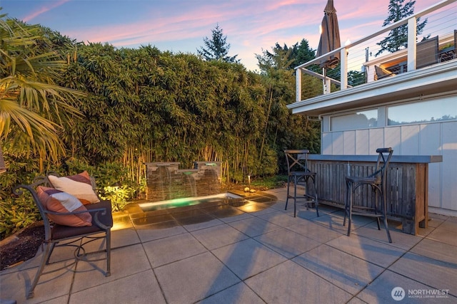 1505 E Horizon Dr, Mukilteo, WA 98275 - view of patio featuring a balcony