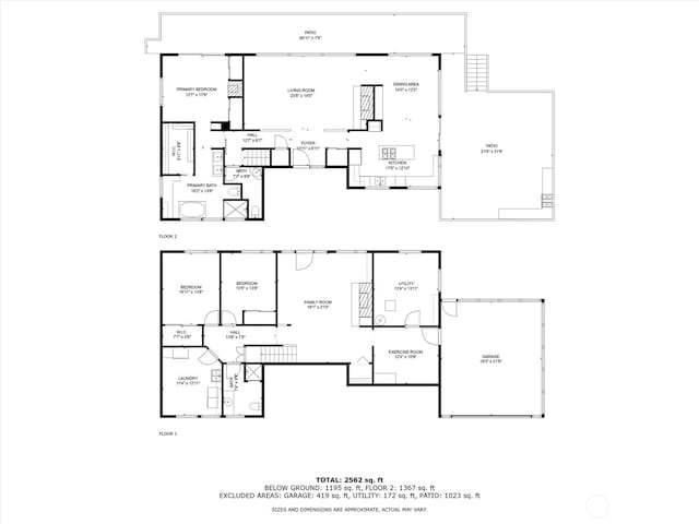 1505 E Horizon Dr, Mukilteo, WA 98275 - home floor plan