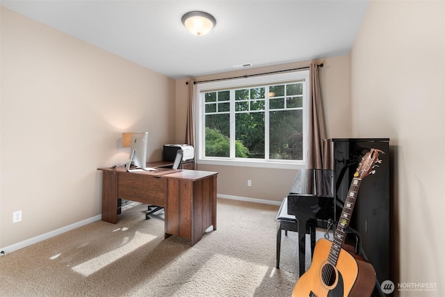 2920 39th Ln NW, Olympia, WA 98502 - office area featuring carpet flooring and baseboards