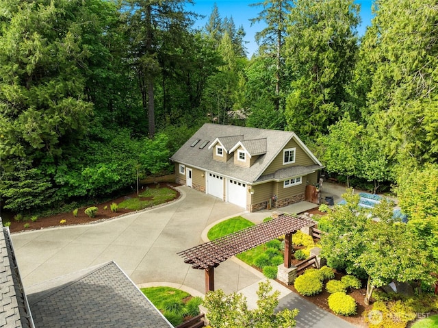 2920 39th Ln NW, Olympia, WA 98502 - view from above of property